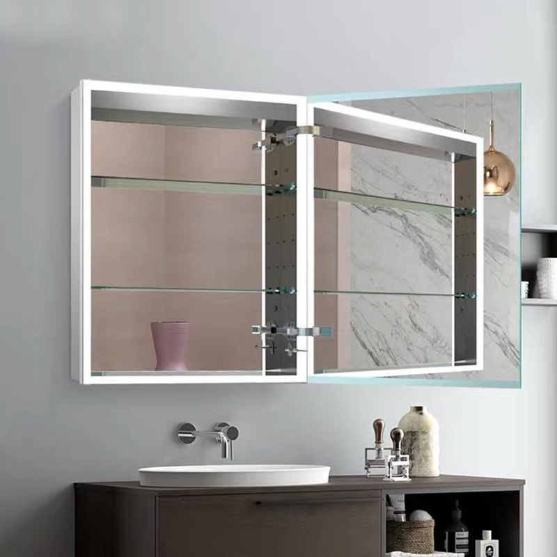 What are the precautions for bathroom mirror installation